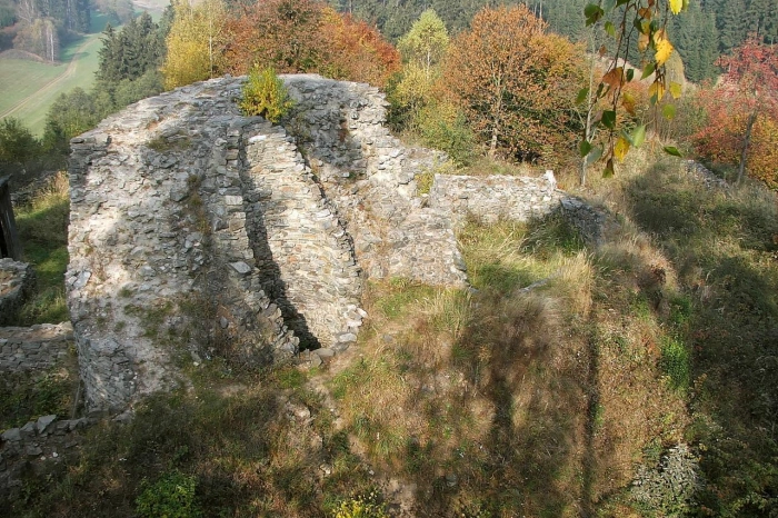 Zřícenina hradu Lísek (Bukov) - 1280 x 960